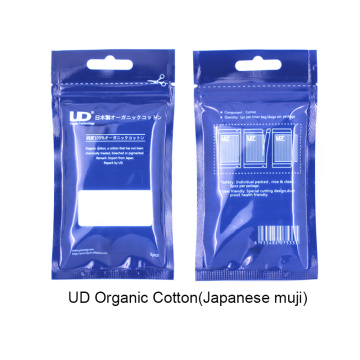 Ud Venta al por mayor 100% Original 5PCS Muji Atomizer Wicking Original Ud Orgánica Muji algodón